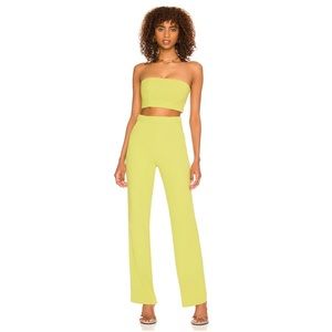 NVD Topaz Bandeau and Pant Set in Bright Green
